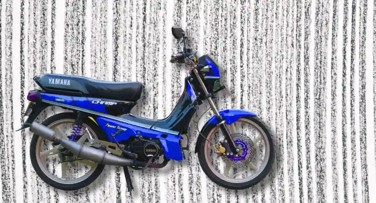 sepeda motor yamaha bebek 2tak